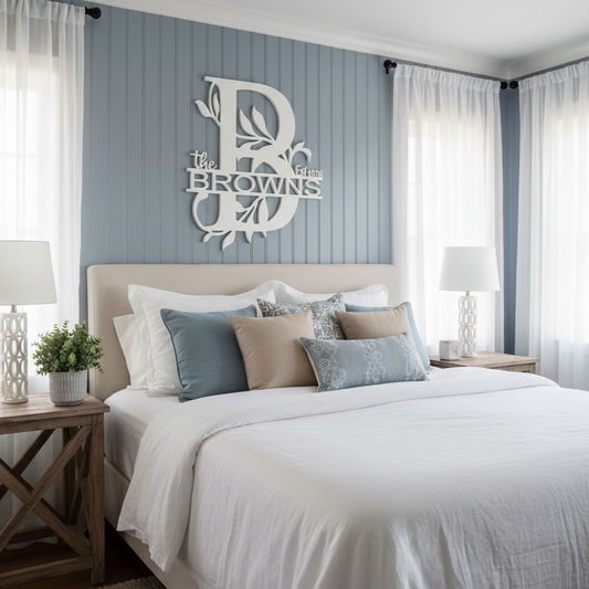 B Sign – Bedroom
