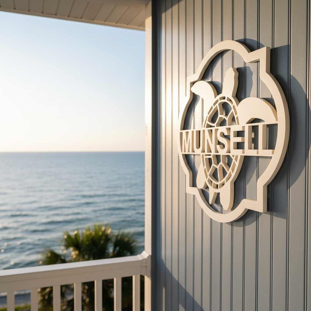 Sea Turtle Sign – Waterfront Porch