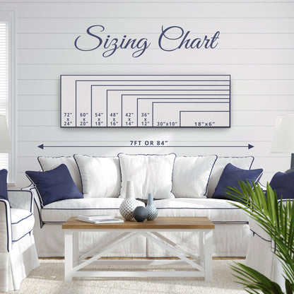 Personalized Lake Life Canvas Sign – Custom Directional Coastal Wall Art