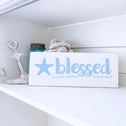 Blessed Starfish Sign