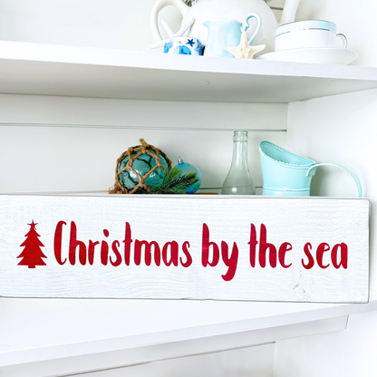 Christmas By The Sea Sign