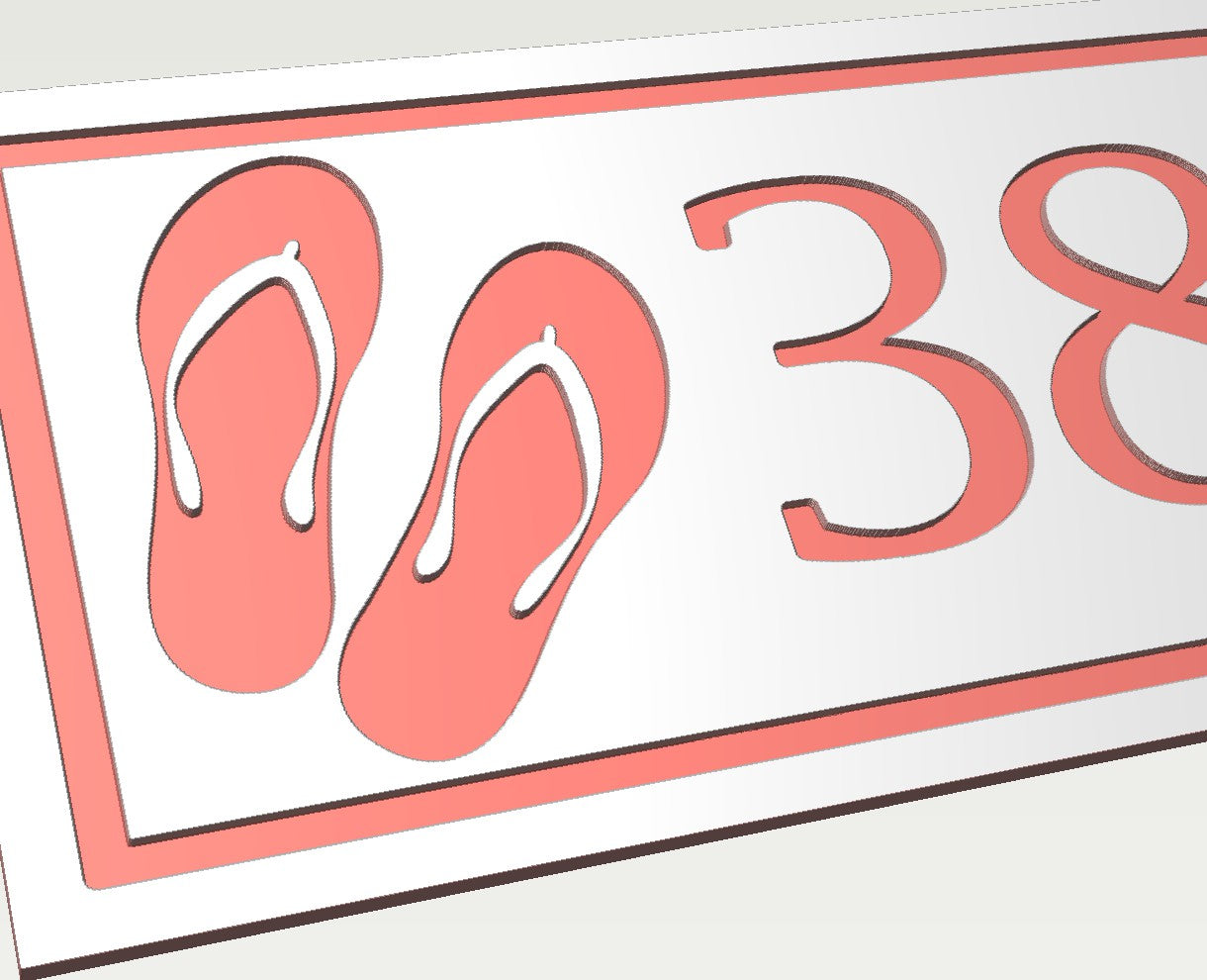 Custom Nautical Address Sign – Coastal Home Decor, 10+ Designs, Weatherproof PVC
