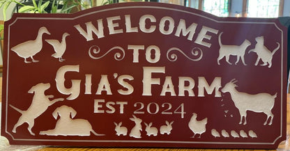 Custom Farmhouse Sign – Made to Order