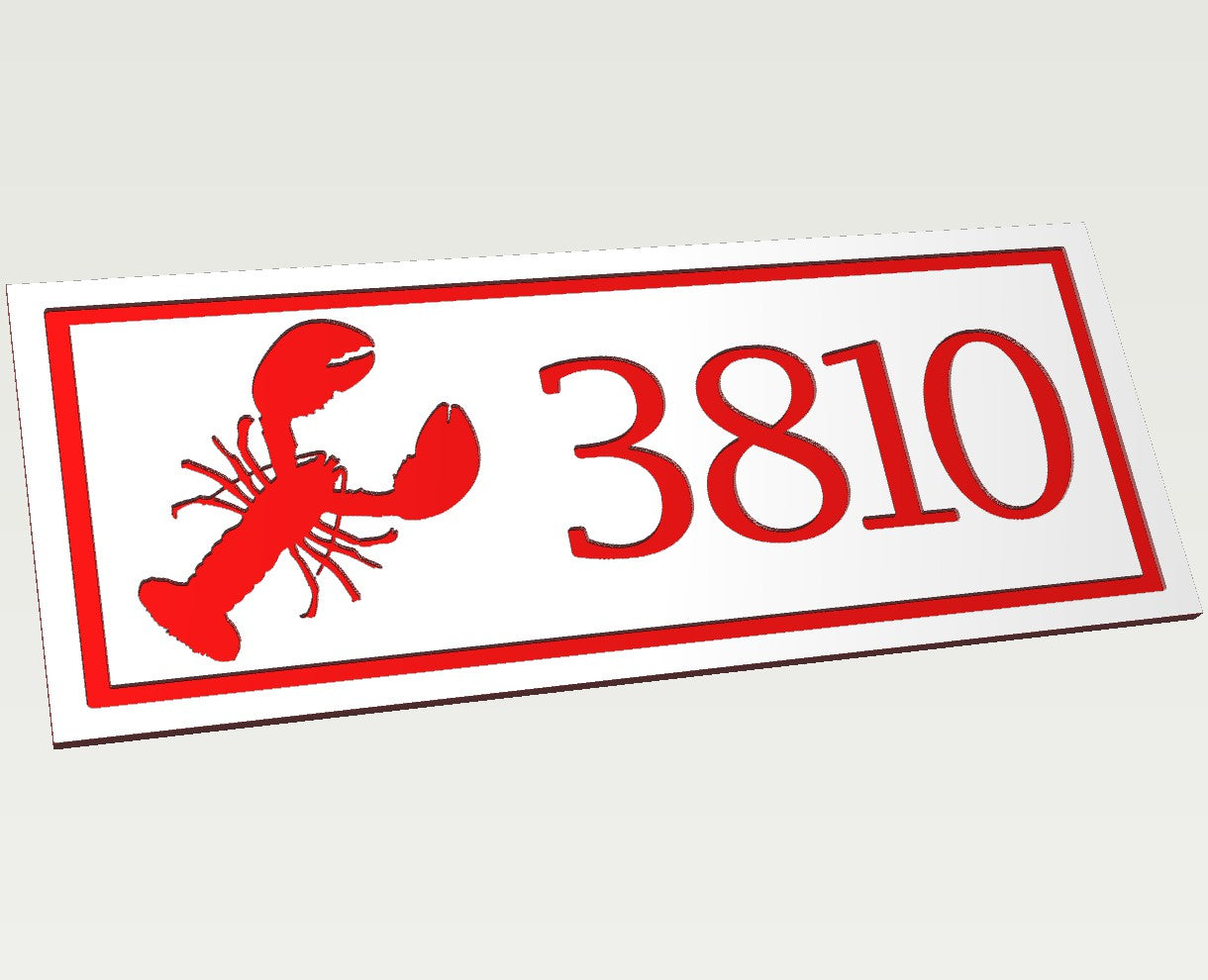 Custom Nautical Address Sign – Coastal Home Decor, 10+ Designs, Weatherproof PVC