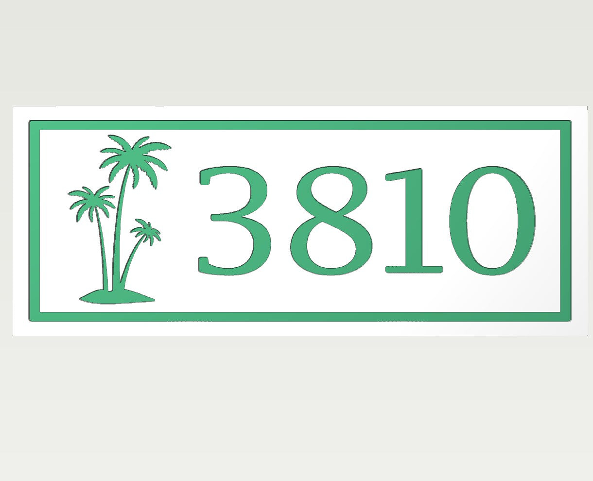Custom Nautical Address Sign – Coastal Home Decor, 10+ Designs, Weatherproof PVC