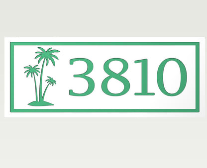 Custom Nautical Address Sign – Coastal Home Decor, 10+ Designs, Weatherproof PVC