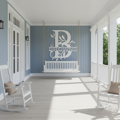 B Sign – Open Porch