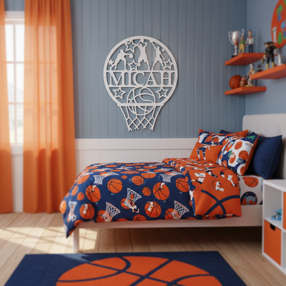 Basketball Sign – Kids Room