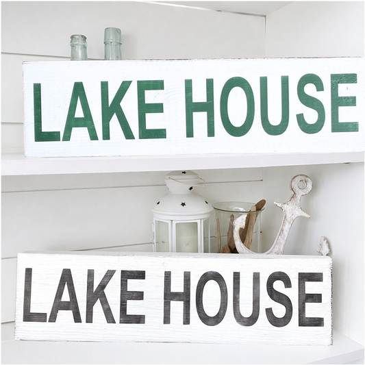 Lake House Sign