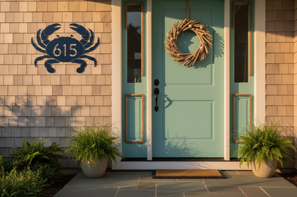 Coastal Front Door Mockup