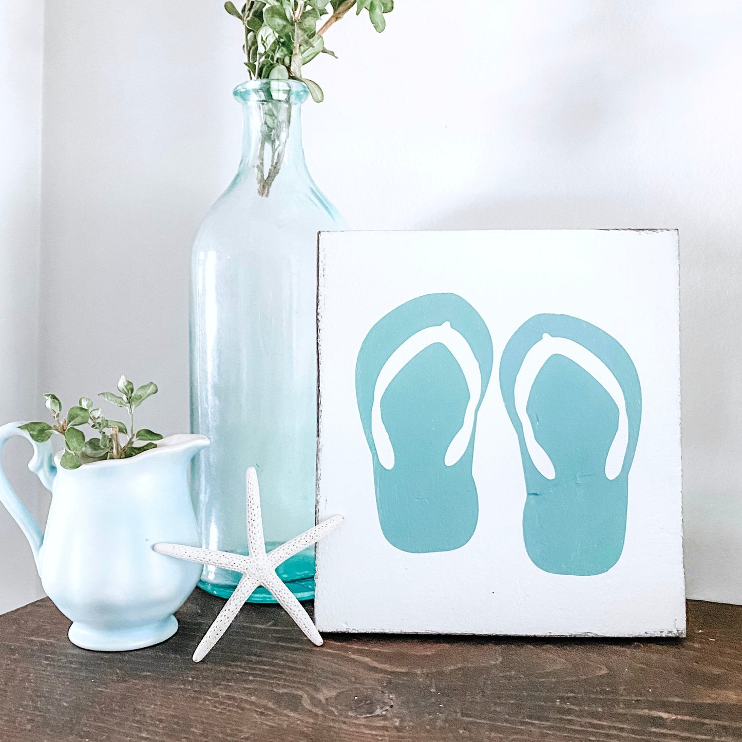 Flip Flops Shape Sign