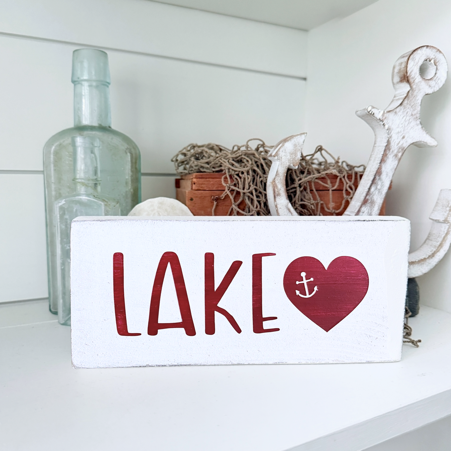 Lake Heart Sign