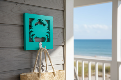 Crab Hook Teal Gray Porch