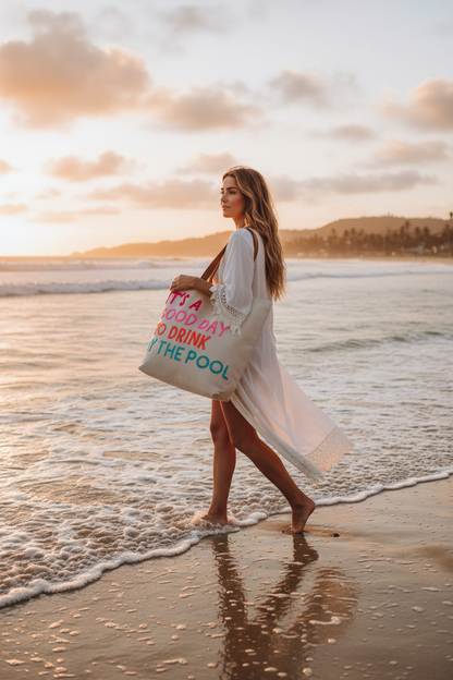 Cream Tote Shoreline Golden Hour
