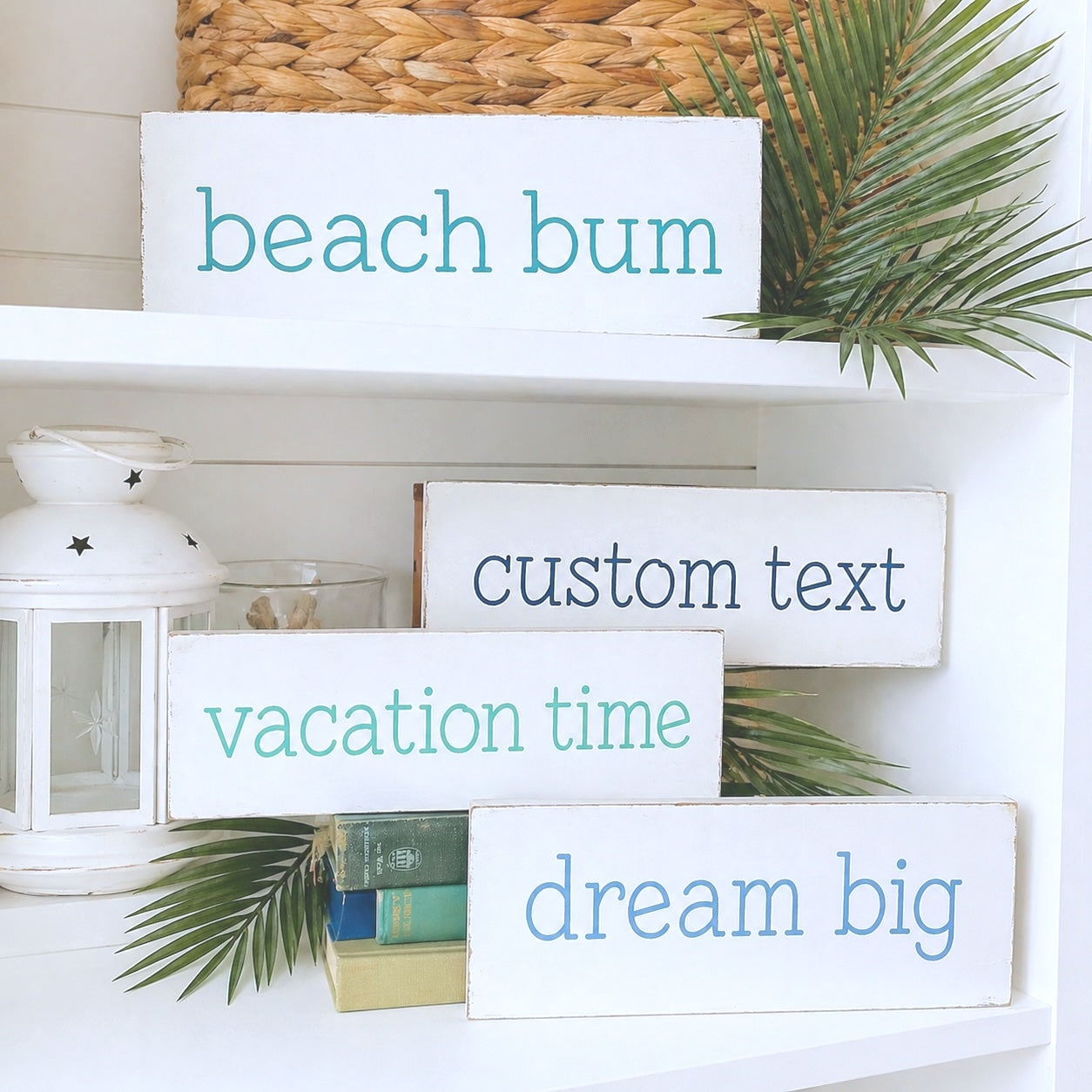 Custom Word or Quote Sign – Small Personalized Wood Decor