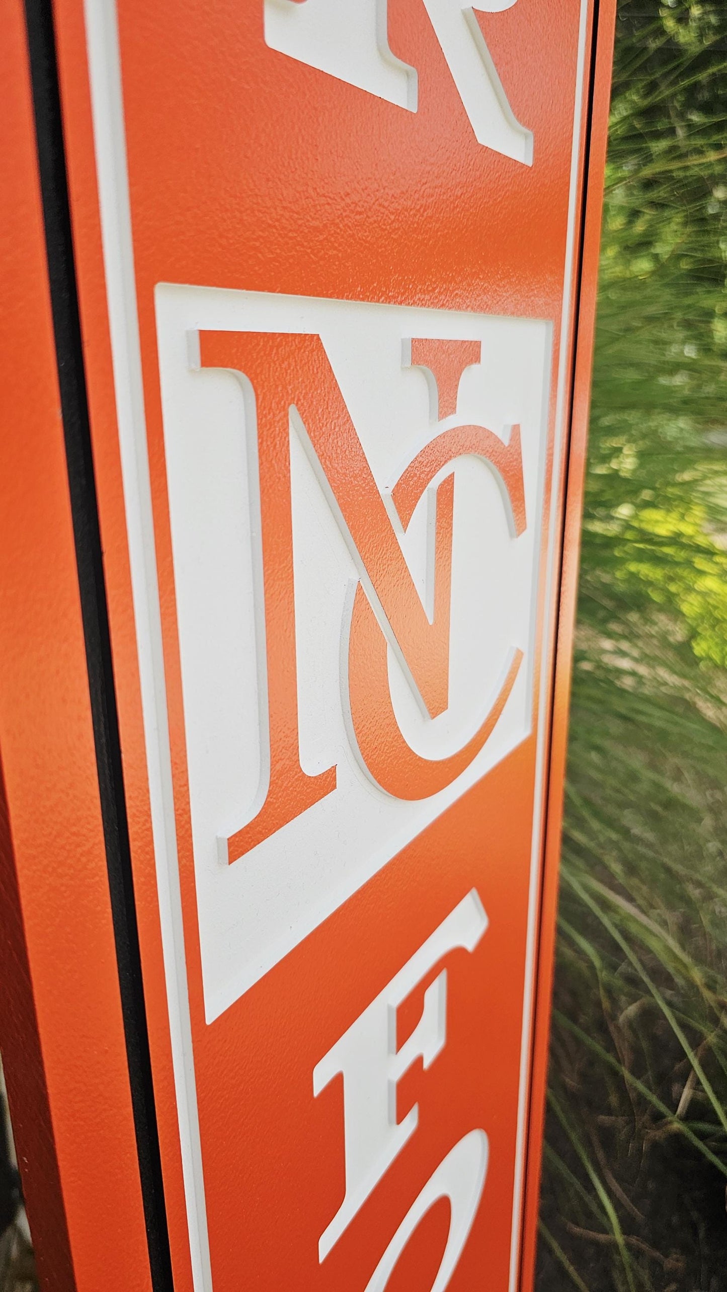 Custom High School Sports Porch Sign – 48" or 60" Tall Personalized Yard Decor