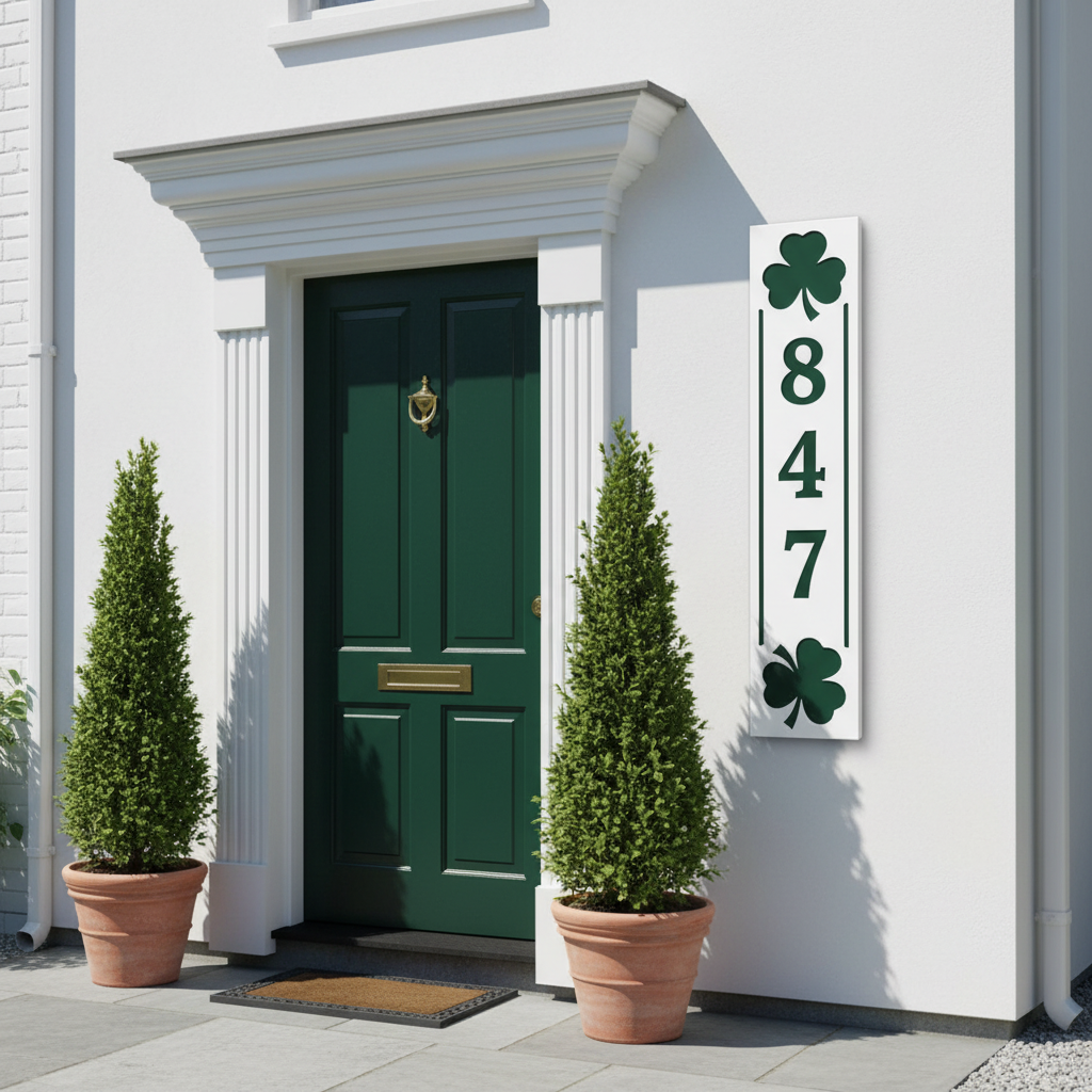 Irish Address Sign – 847 Revised