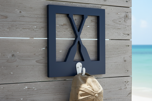 Oar Hook Navy Porch