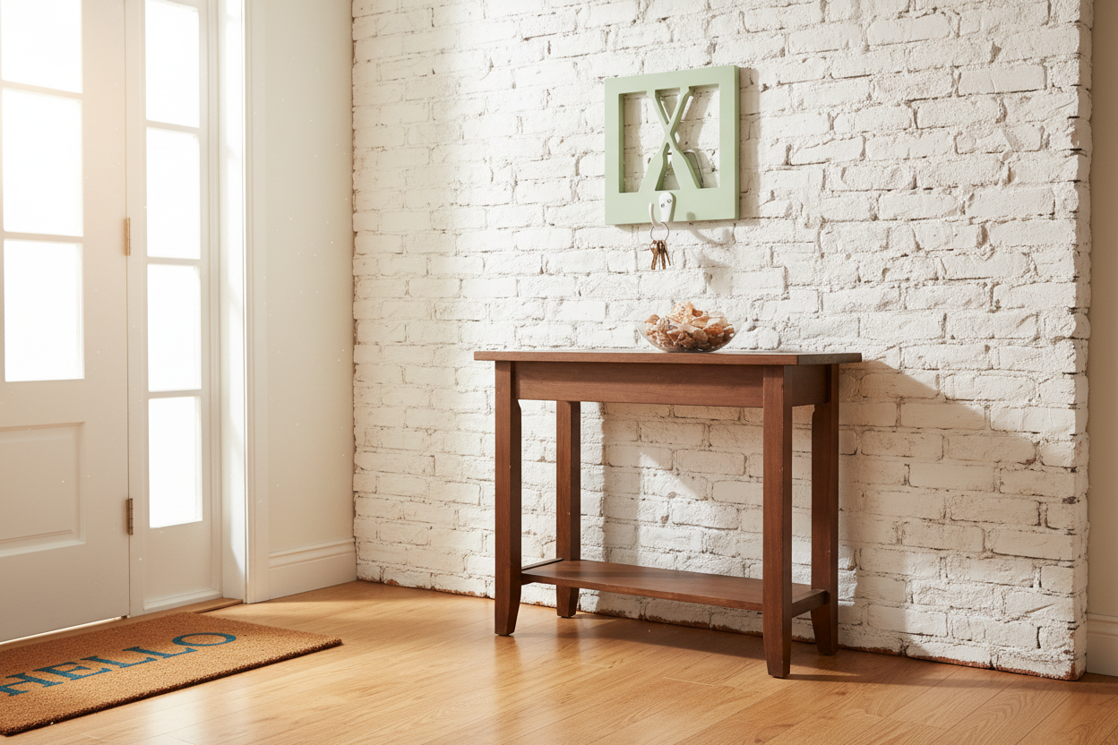 Oar Hook Sage Wide Angle Entryway