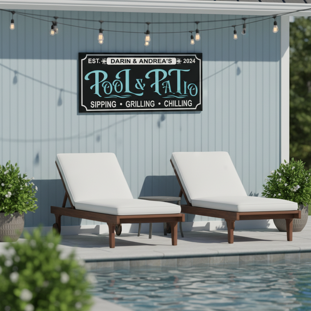 Pool Sign – Cabana