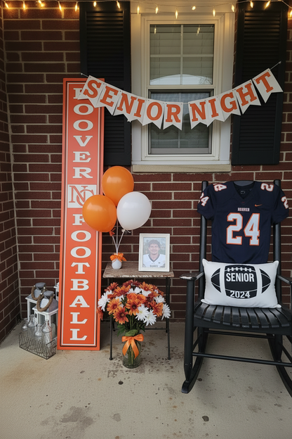 Porch Sign Senior Night Celebratory