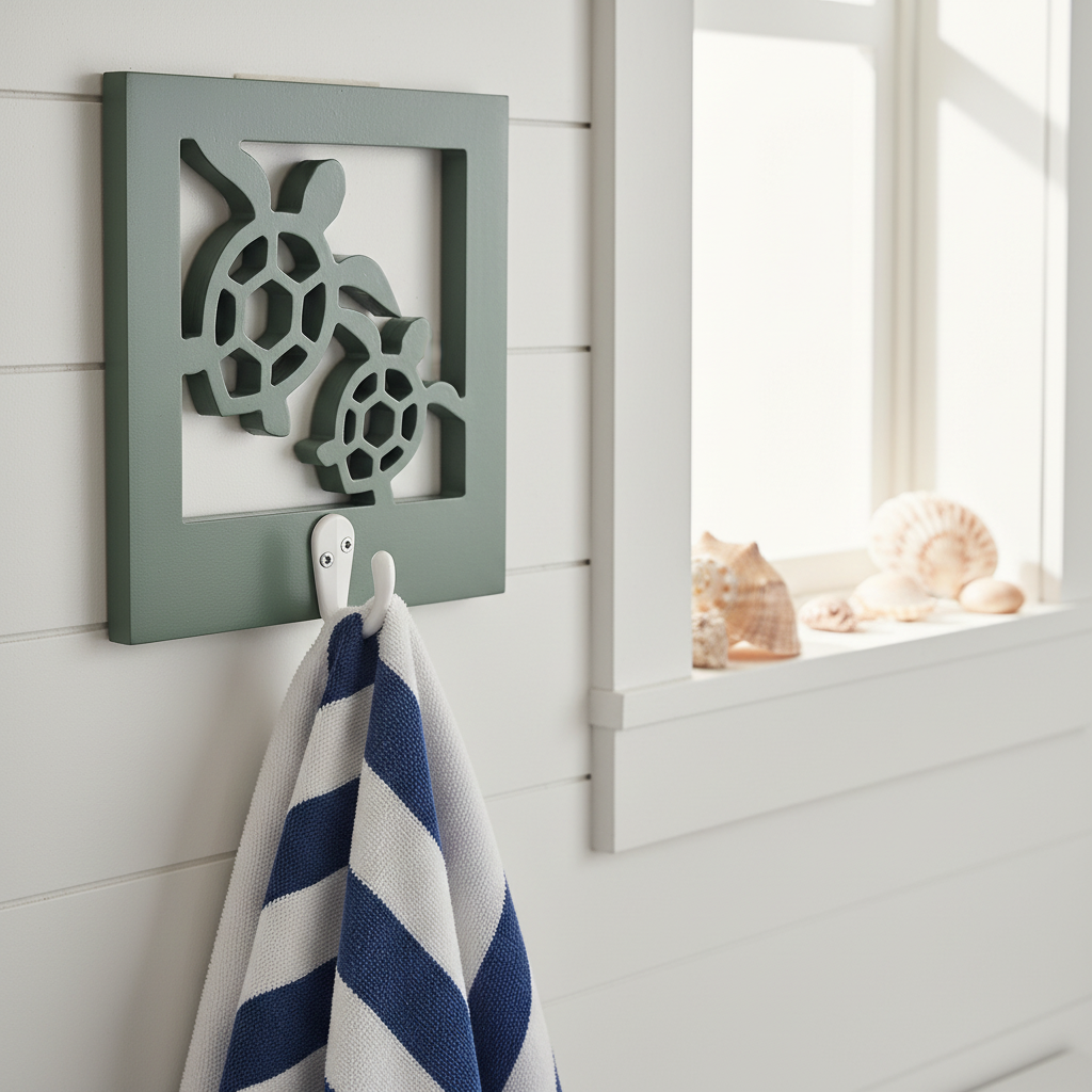 Sea Turtle Hook – Bathroom