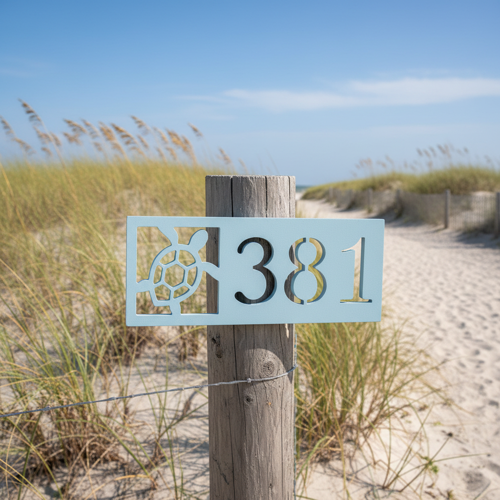 Sea Turtle Sign – 3381