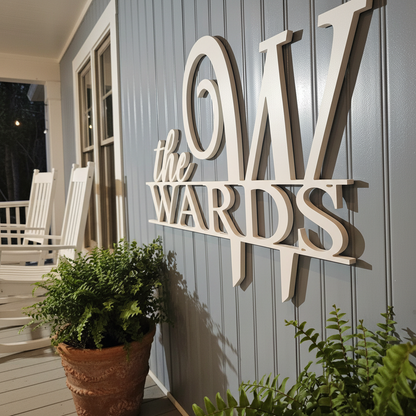 Split Monogram – Porch